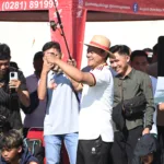 Bupati Fahmi ikut lomba mancing gratis dalam rangka HUT RI ke 81