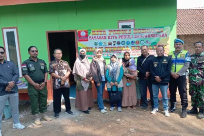 YKPB serahkank kunci rumah ke 57 setelah selesai dibangun
