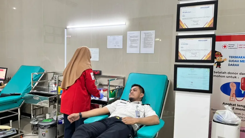 Aksi donor darah Rutan Banjarnegara