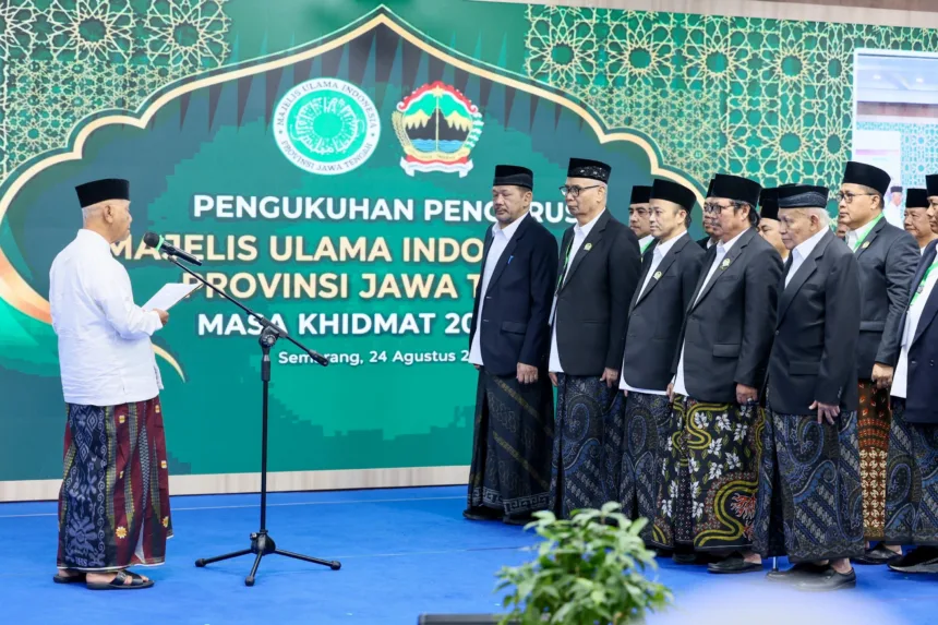 Pengukuhan MUI Jateng masa khidmat 2026-2031