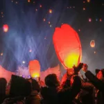 Pesta lampion menjadi bagian dari kegiatan Dieng Culture Festival yang banyak ditunggu wisatawan