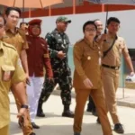 Plt Bupati Cilacap, Ammy Amalia Fatma Surya, saat menghadiri Pembukaan Masa Pengenalan Lingkungan Sekolah (MPLS) Sekolah Rakyat Cilacap
