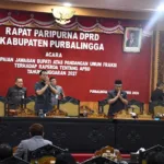 Sidang paripurna DPRD Purbalingga yang membahas tentang APBD Purbalingga tahun anggaran 2027