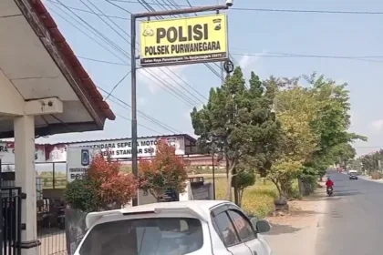 Polsek Purwanegara mengamankan seorang pemuda terduga melakukan pencurian di bengkel mobil