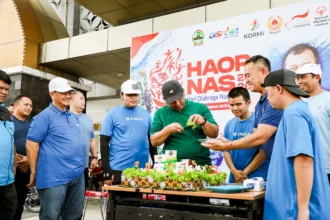 Wagub Jateng dalam peringatan Haornas 2026 di GOR Jatidiri Semarang