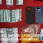 Barang bukti obat keras yang disita polisi