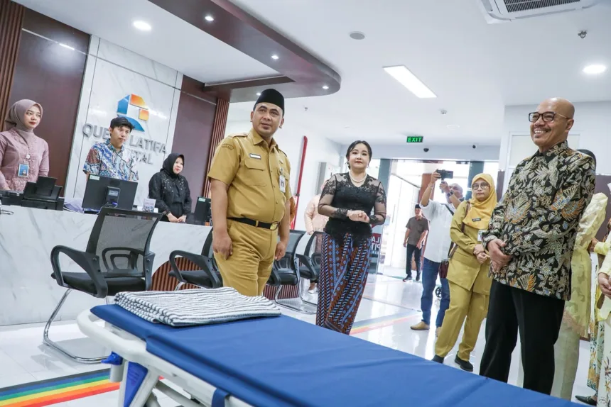 Wagub Taj Yasin saat Queen Latifa Hospital Semarang. Dorong Rumah Sakit Jateng Tingkatkan Layanan untuk Medical Tourism