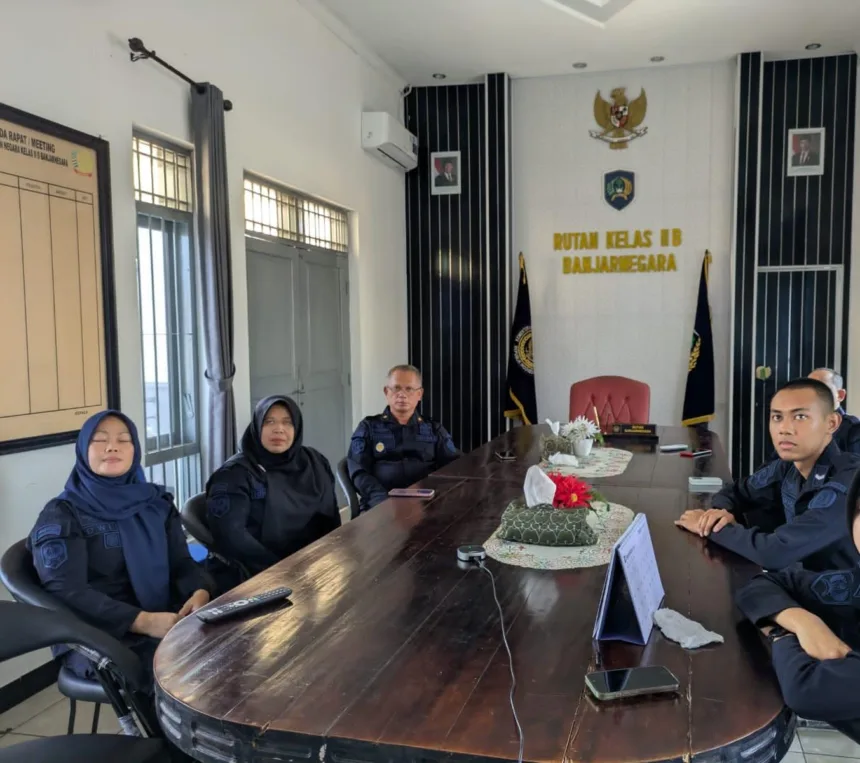 Cegah Gangguan Kamtib, Rutan Banjarnegara Perkuat Integritas dan Disiplin Pegawai