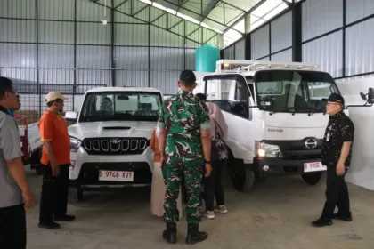 Pemerintah daerah saat melakukan verifikasi gedung KDKMP