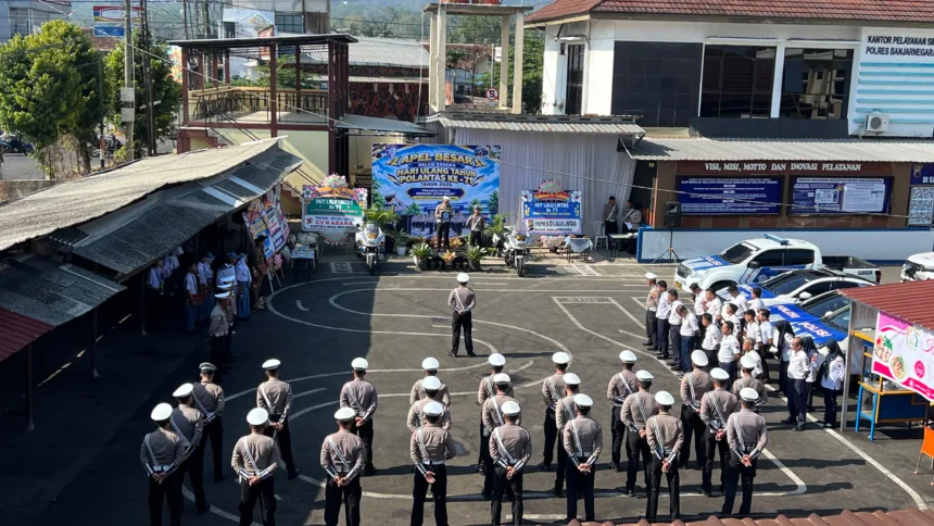 Apel HUT Lantas ke 71 Polres Banjarnegara