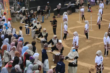bentang ondol 1.000 meter jadi puncak kunduran budaya wanayasa