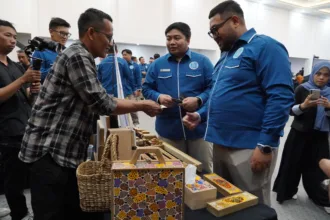 Wakil Bupati Purbalingga dalam pelantikan DPC Gekrafs Purbalingga