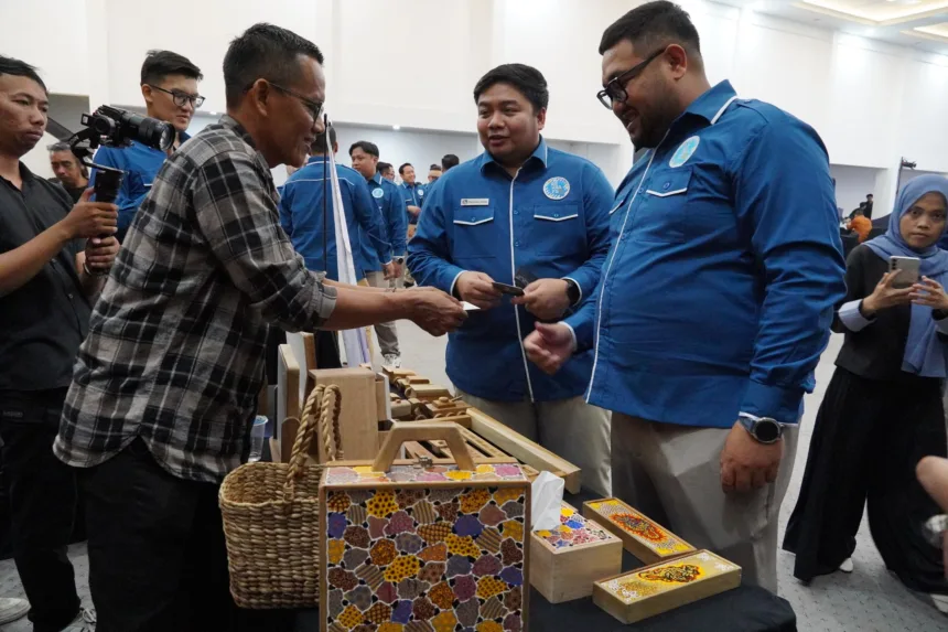 Wakil Bupati Purbalingga dalam pelantikan DPC Gekrafs Purbalingga