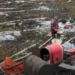Telaga Merdada menyusut akibat kemarau. Petani kentang Dieng harus membeli solar hingga 15 liter per hari demi menyelamatkan tanaman menjelang panen