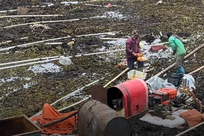 Telaga Merdada menyusut akibat kemarau. Petani kentang Dieng harus membeli solar hingga 15 liter per hari demi menyelamatkan tanaman menjelang panen