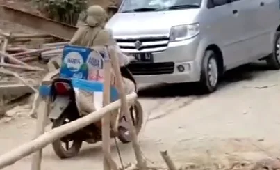 Proyek jembatan Pucung Bedug tinggak 13,5 persen