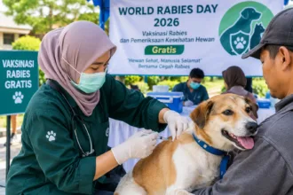 Ilustrasi 280 Hewan Peliharaan Divaksin Gratis, Banyumas Perkuat Benteng Cegah Rabies