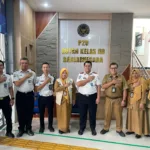 Tim dari Puskesmas Banjarnegara 1 saat melakukan supervisi di linik Rutan Banjarnegara
