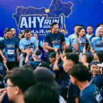 Ribuan pelari ikut AHY Run 2026 di Semarang