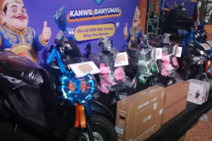 Selain hadiah utama mobil dan umroh, ratusan hadiah lain disiapkan dalam gebyar undian BKK Jateng 2026