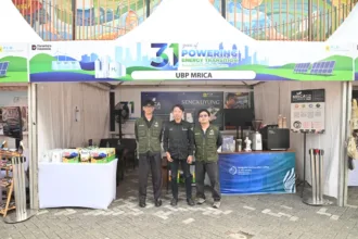 Paguyuban Mrica Corner menghadirkan kopi Sengkuyung dan produk mitra binaan PLN IP UBP Mrica dalam Inpower Fest 2.0 di Jakarta, sebagai upaya memperluas akses pasar dan memperkenalkan potensi produk unggulan Banjarnegara.