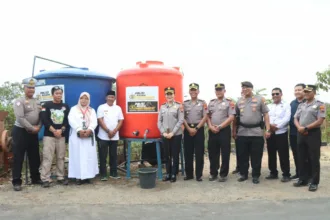 Peresmian sumur permanen di Desa Kaliajir menjadi satu solusi dalam penanganan krisis air bersih di desa tersebut.