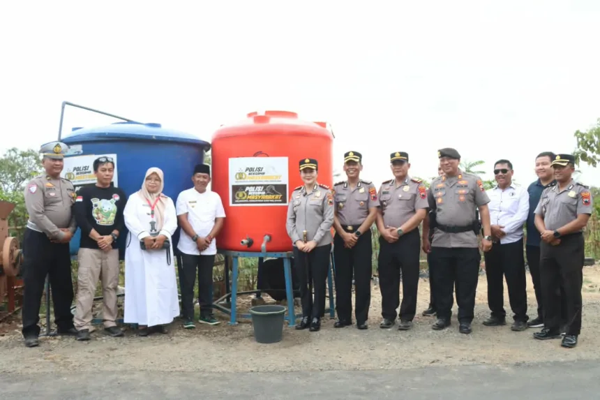 Peresmian sumur permanen di Desa Kaliajir menjadi satu solusi dalam penanganan krisis air bersih di desa tersebut.