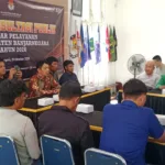 KPU Banjarnegara saat menggelar ruang konsultasi publik