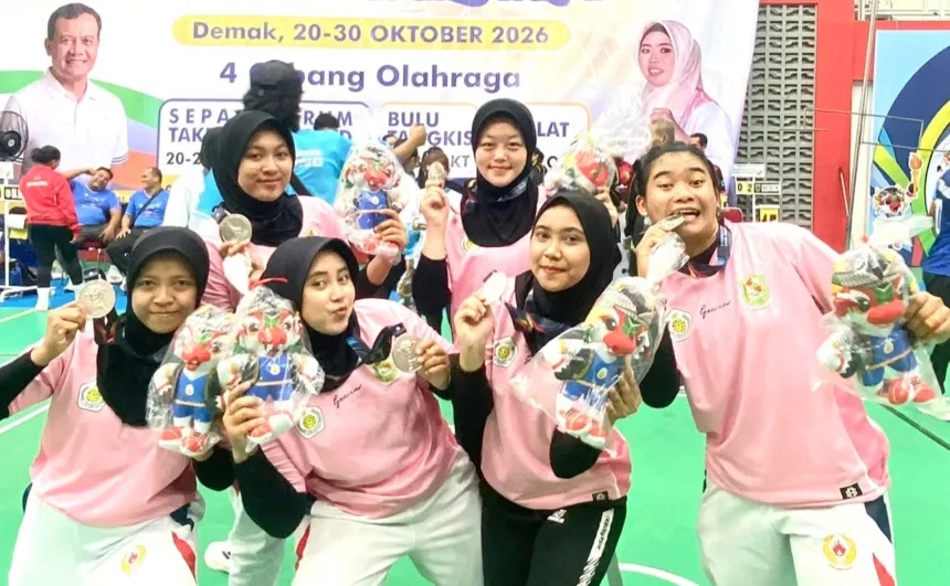 Atlet sepak takraw Banjarnegara sukses sumbangkan perak untuk Banjarnegara di Porprov Jateng 2026